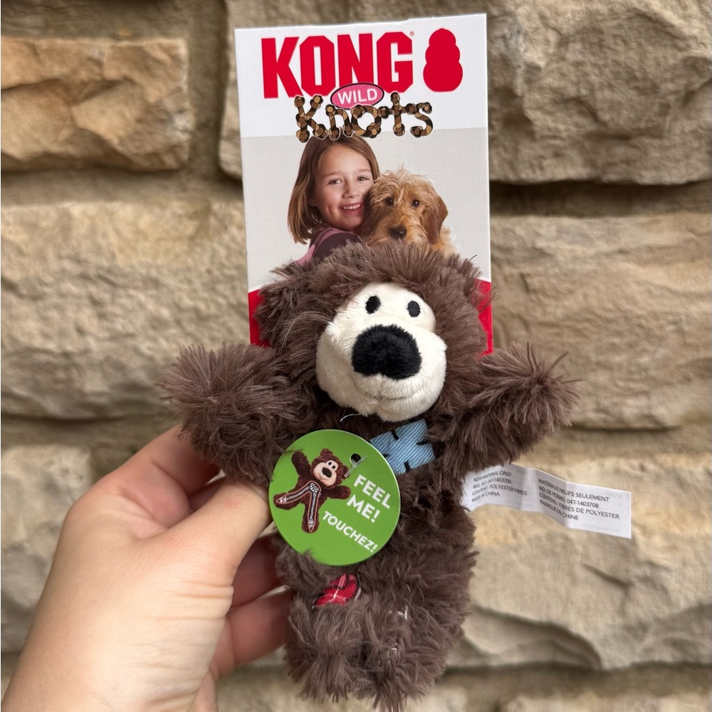 KONG • Bundle of 3 Mini XS Squeaker Animal Toys - Picture 3 of 4